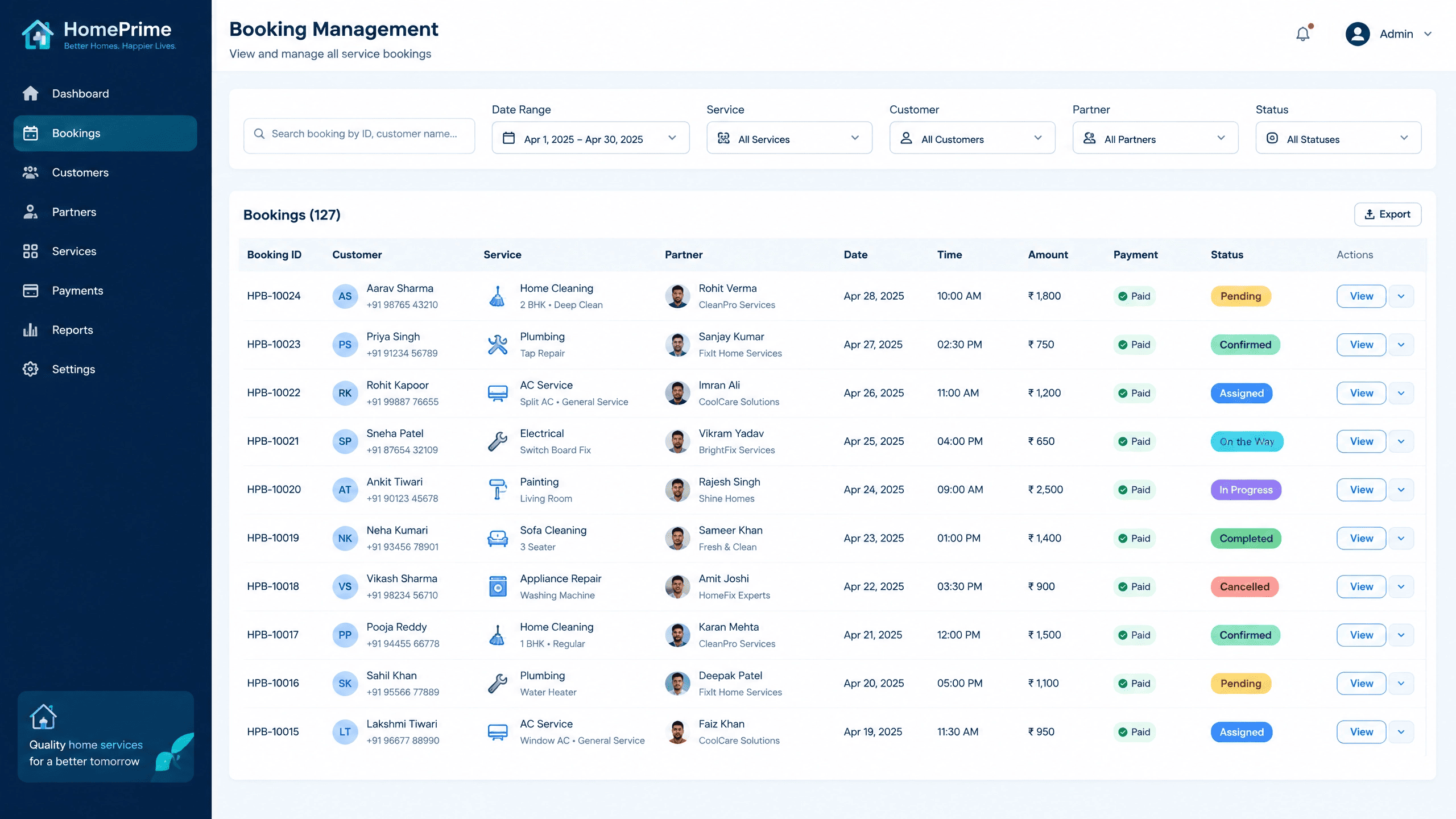 Live Booking Queue & Automated Dispatch